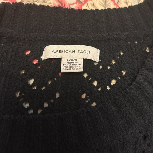 American Eagle women’s crew neck sweater size large - Picture 3 of 5